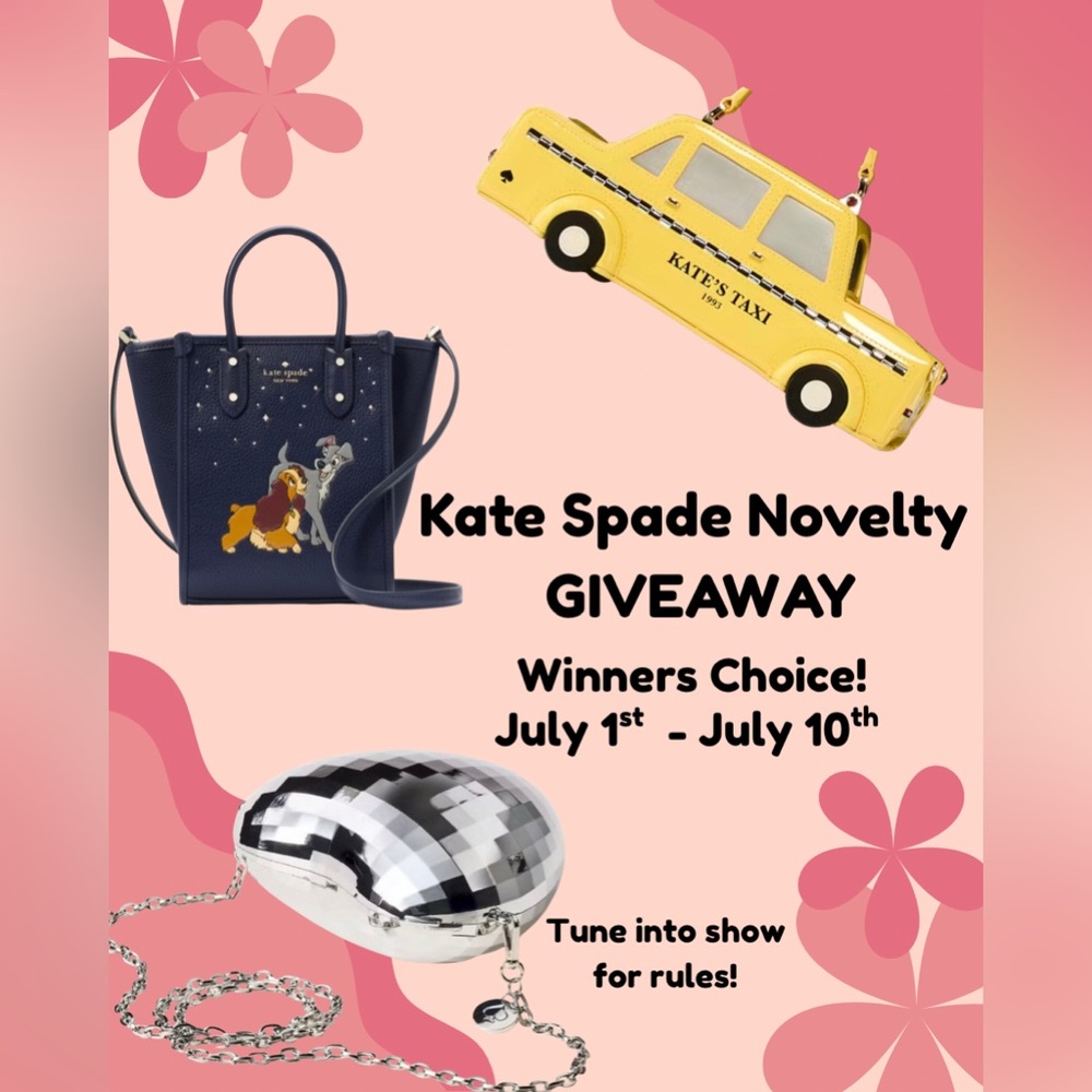 🍀GIVEAWAY🍀 KATE SPADE NOVELTY: WINNERS CHOICE! - Picture 2 of 5